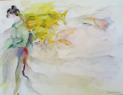 106 - Acquarello su carta 25x30
