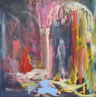 105 - Acrilico su tela 50x50x4