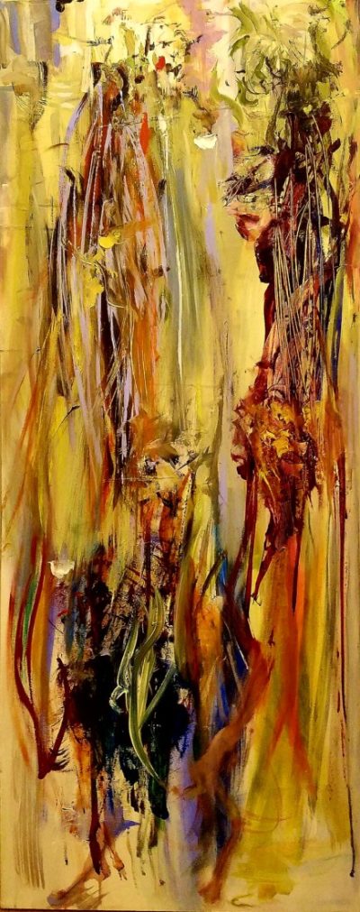 115 - Acrilico su tela 150x70x2