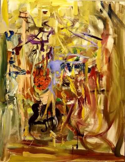 132 - Acrilico su tela - 90x70x2