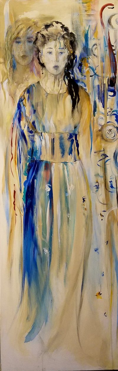 40 - Acrilico su tela 150x50x2