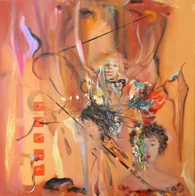 67 - Acrilico su tela 50x50x2