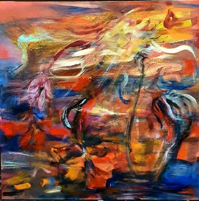 59 - Acrilico su tela 50x50x2