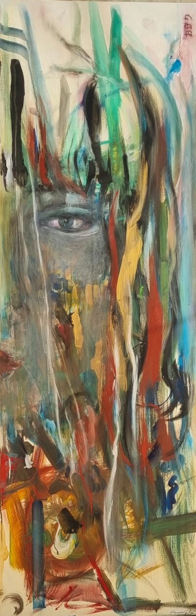 29 - Acrilico su tela 150x50x4