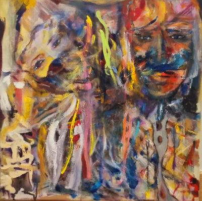 97 - Acrilico su tela 50x50x2