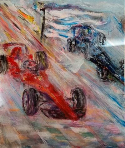 150 - Acrilico su tela 50x50x4