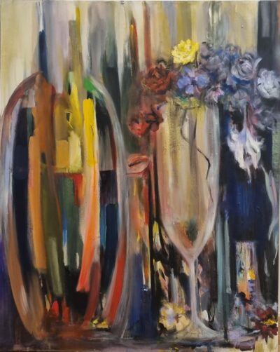 127 - Acrilico su tela - 100x90x4