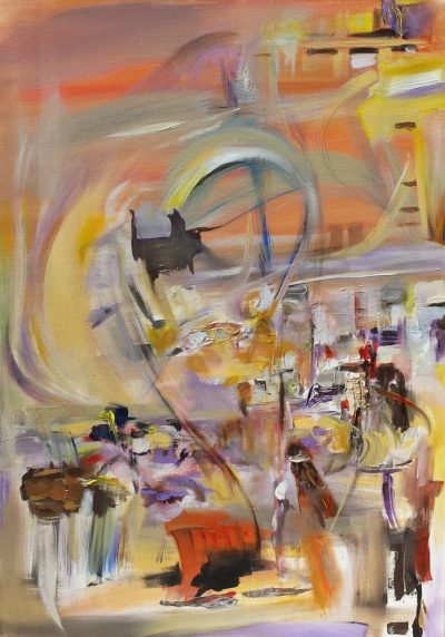 19 - Acrilico su tela 100x70x4
