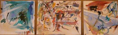 71 - Acrilico su tela 40x130x4