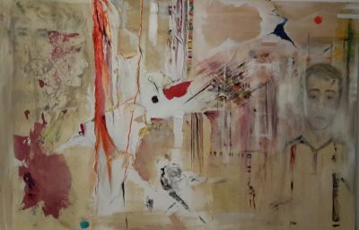 75 - Tecnica mista su tela 100x150x4