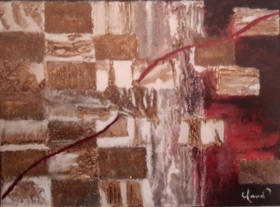 78 - Tecnica mista su tela 40x50x2