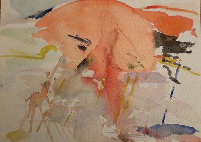82 - Acquarello su carta 25x30