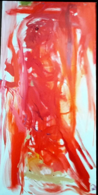 92 - Acrilico su tela 140x70x4