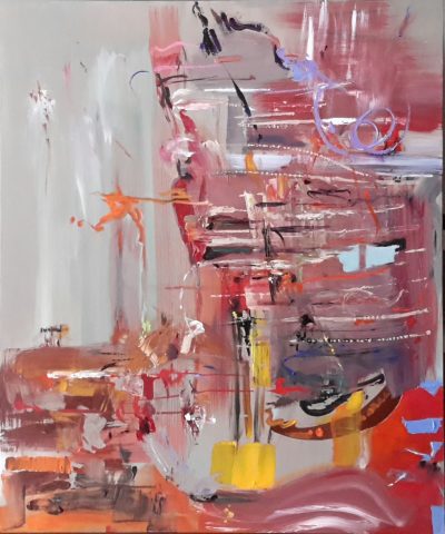 96 - Acrilico su tela 120x100x4