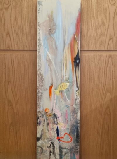 191 - Tecnica mista su tela 140x35
